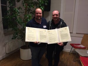 “München dankt” Preis für Jonas und Christian